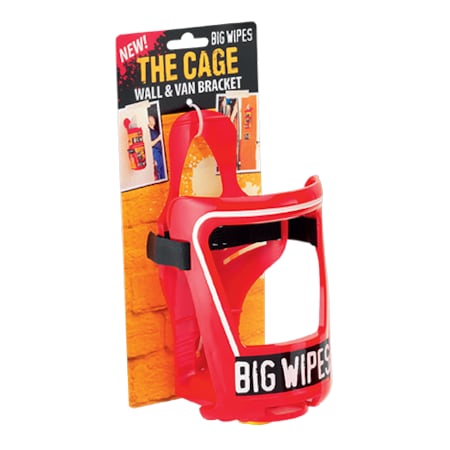 Big Wipes Cage Wall/vehicle Bkt (fits Canister/spray Bottle)